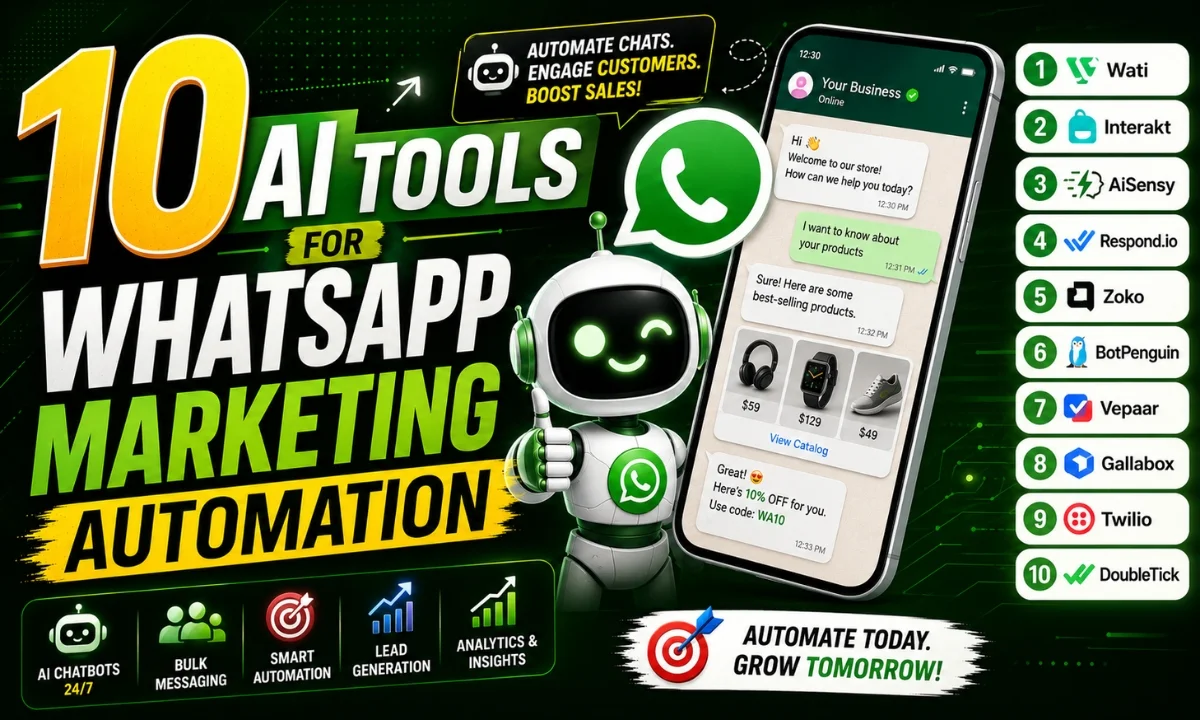 AI Tools for WhatsApp Marketing Automation