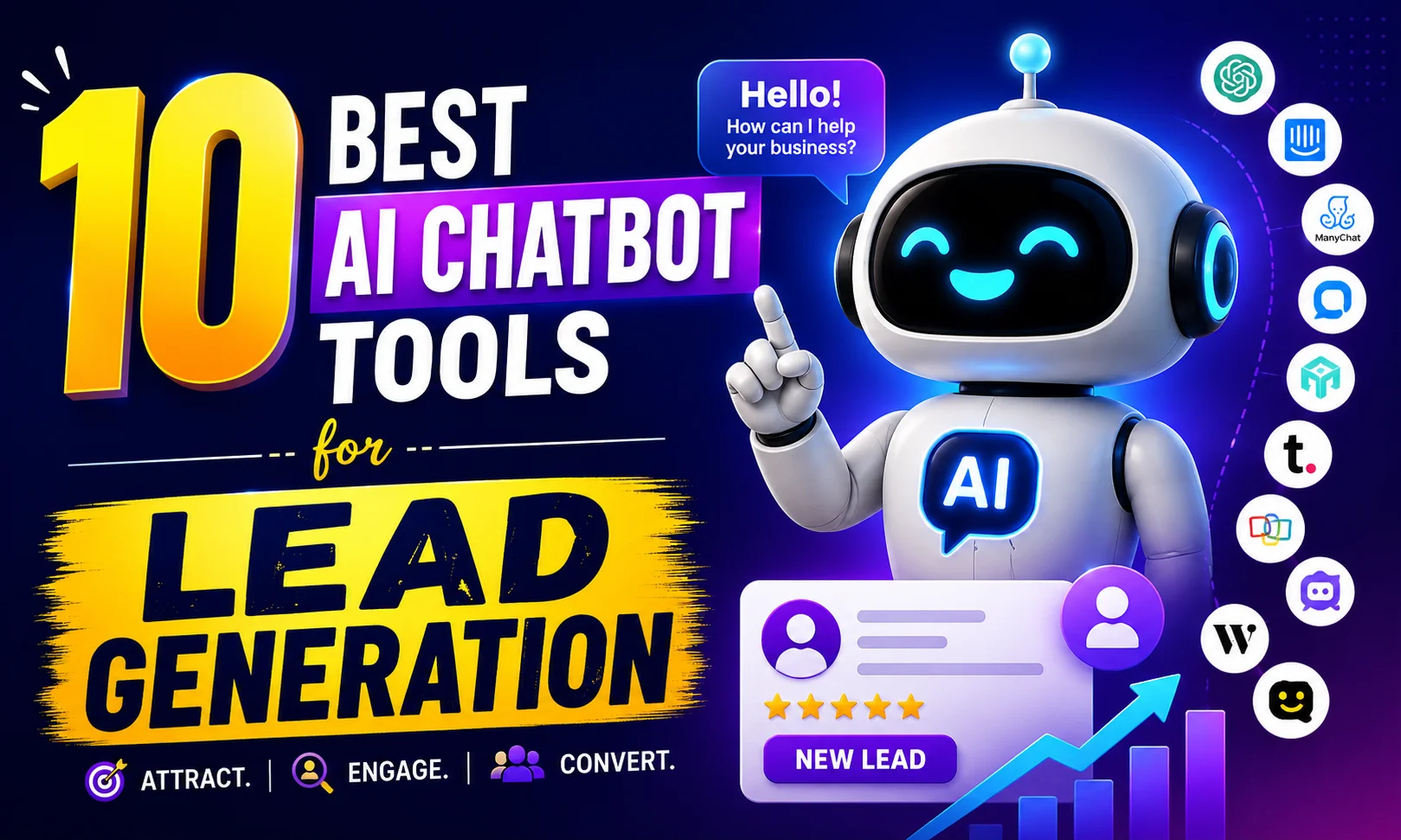 10 Best AI Chatbot Tools for Lead Generation