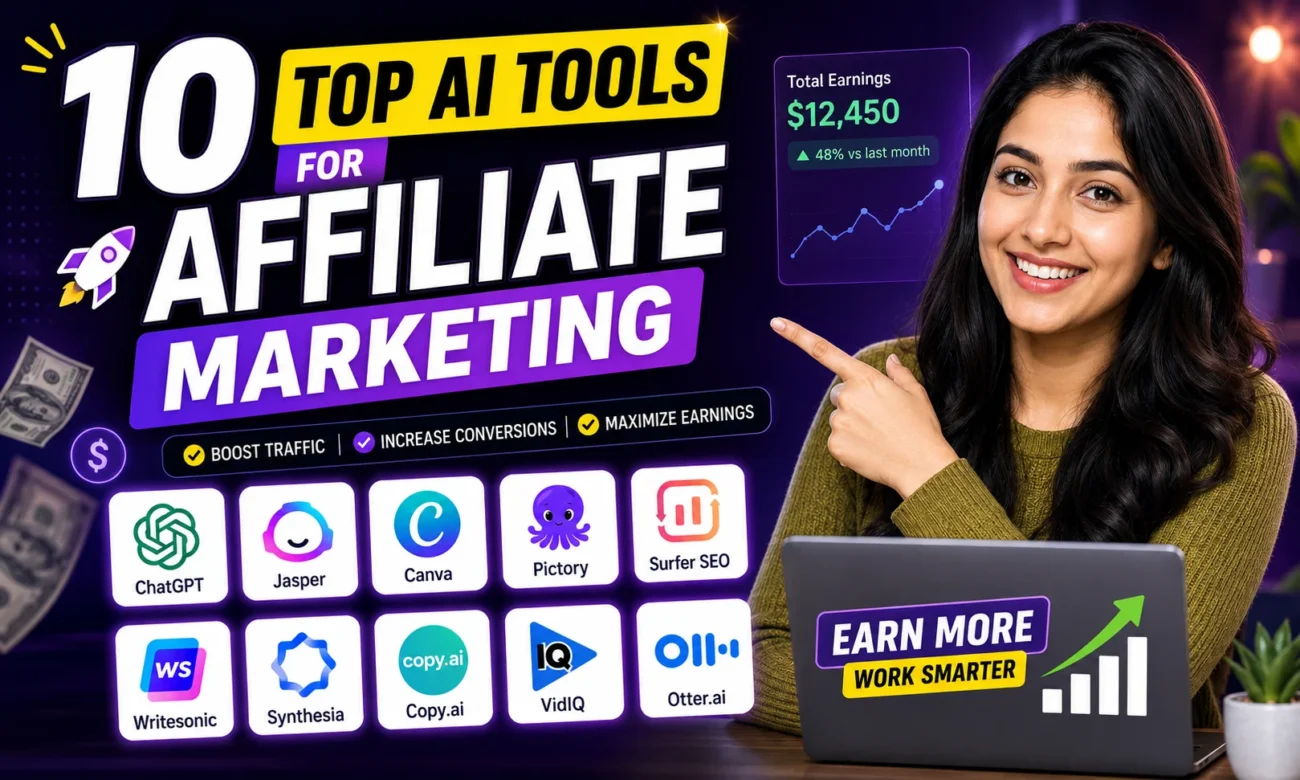 10 Best AI Tools for Affiliate Marketing