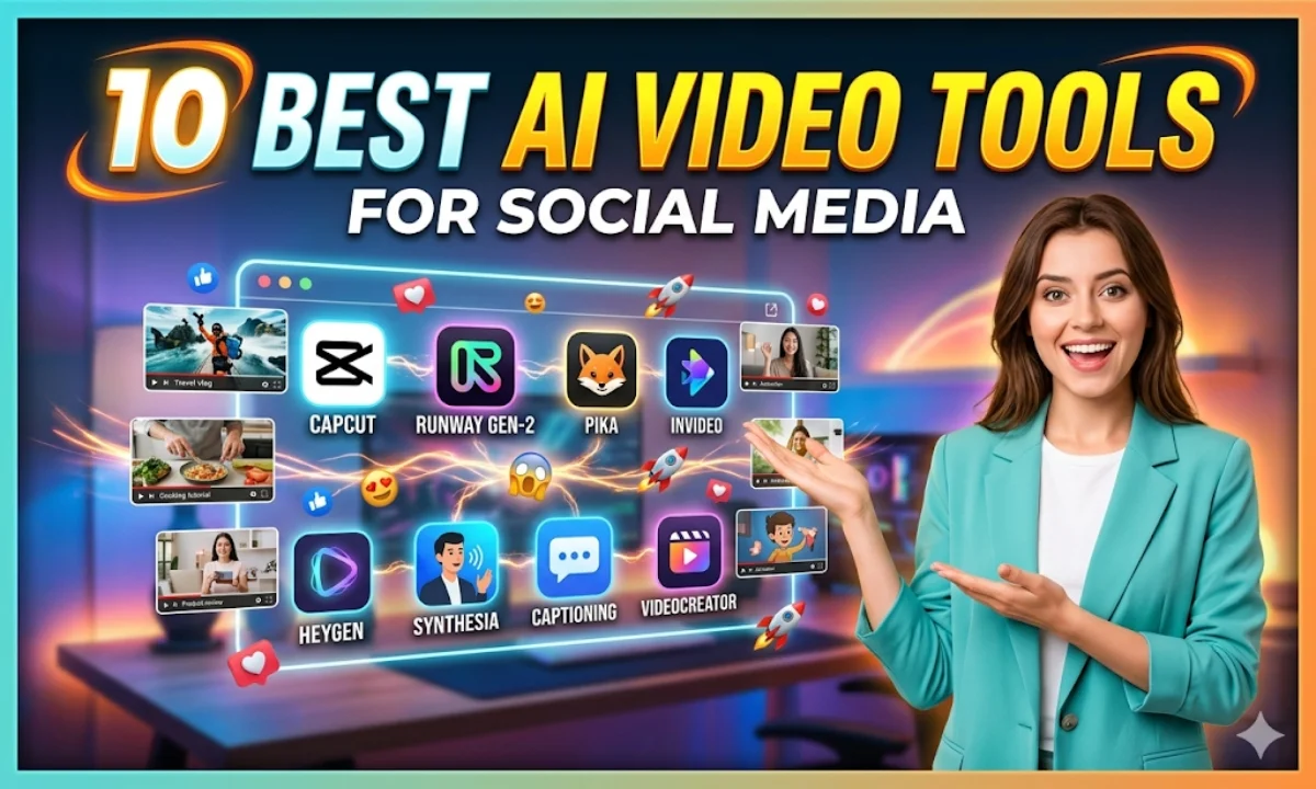10 Best AI Video Tools For Social Media