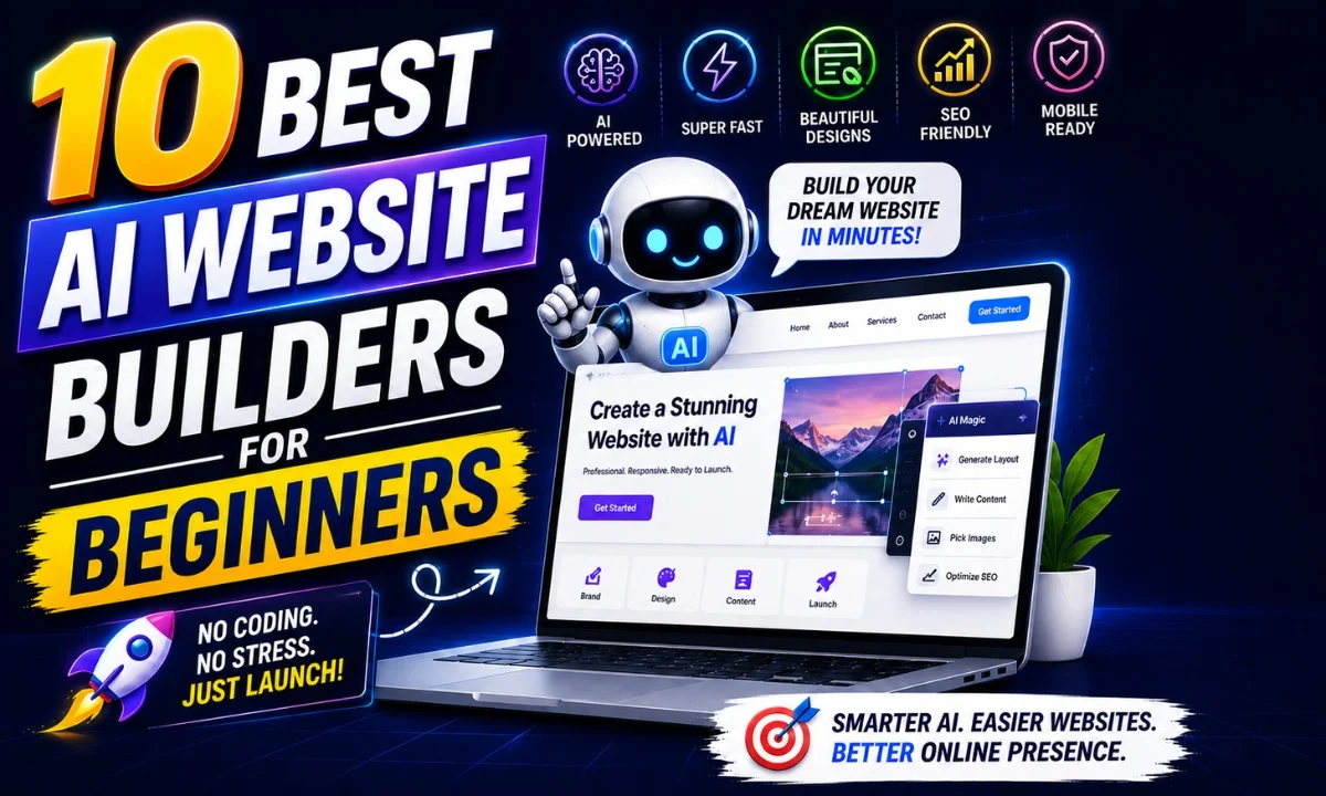 AI Website Builders for Beginners