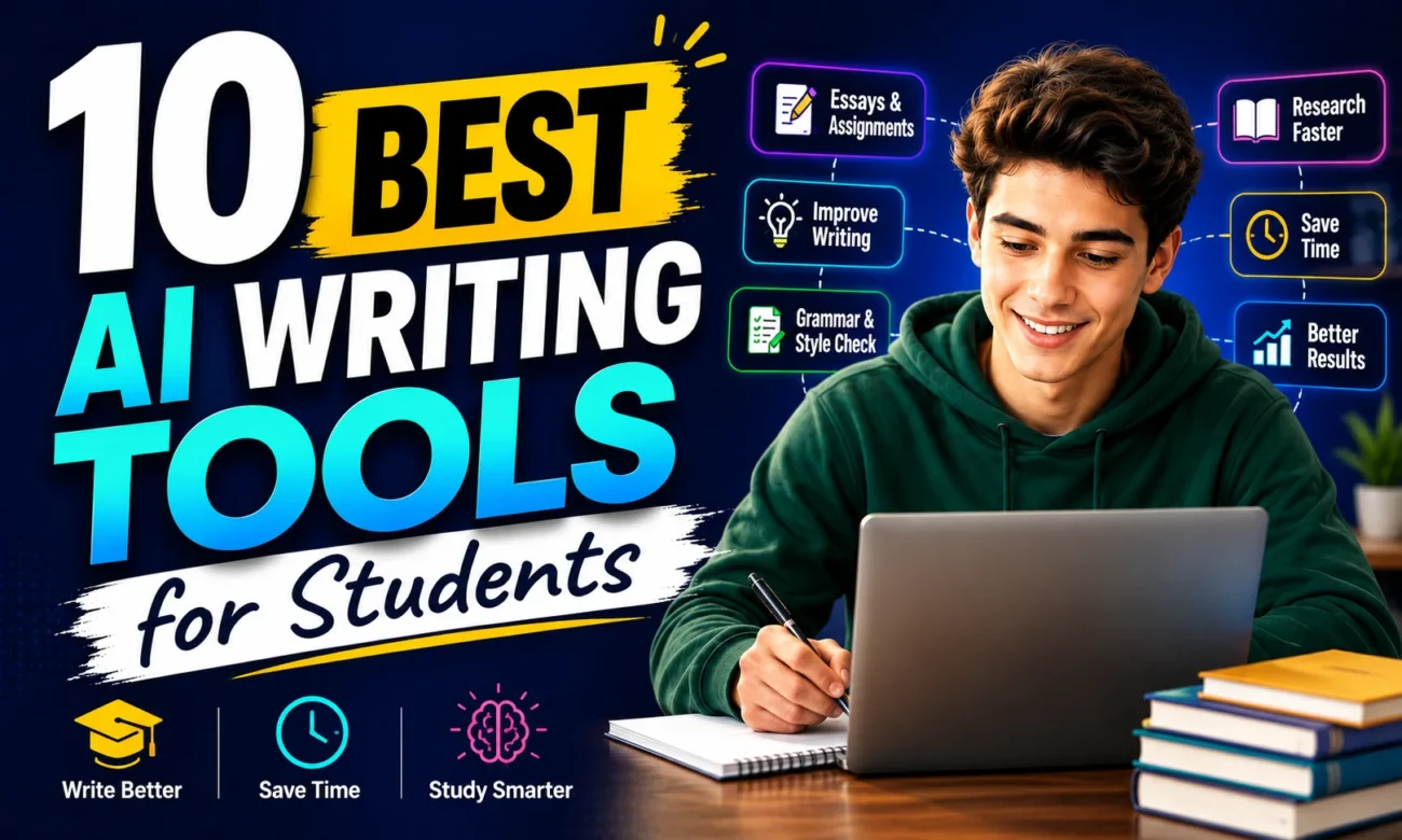 10 best AI writing tools for students
