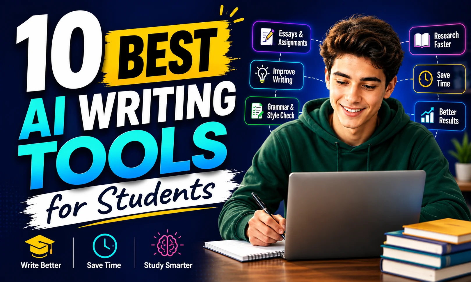 10 best AI writing tools for students