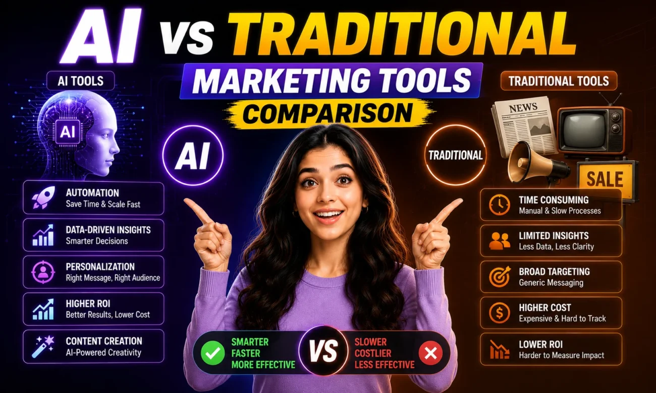 AI vs Traditional Marketing Tools Comparison