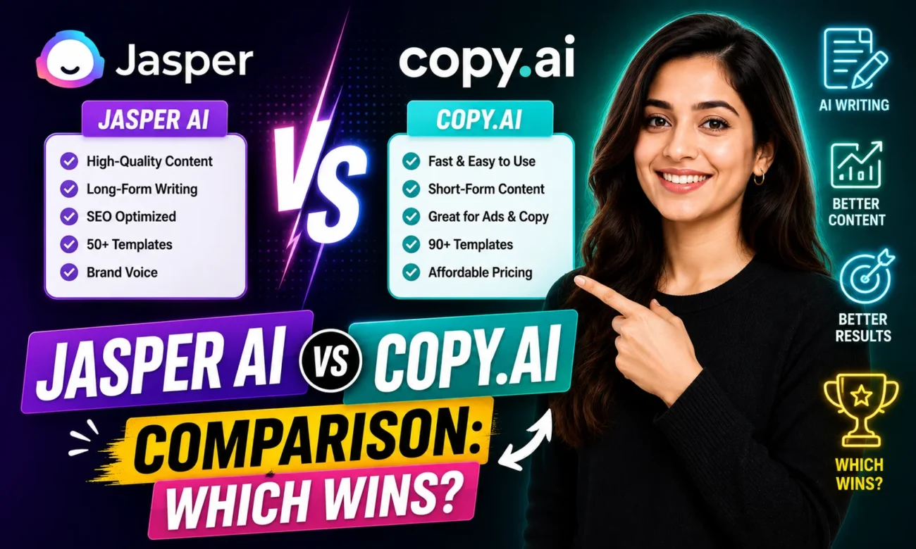 Jasper AI vs Copy.ai Comparison Which Wins