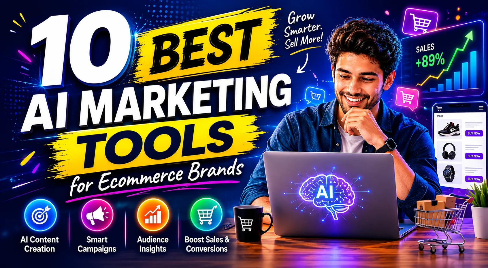 AI marketing tools for ecommerce growth