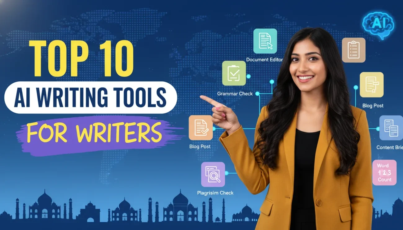 top 10 AI writing tools — featured image