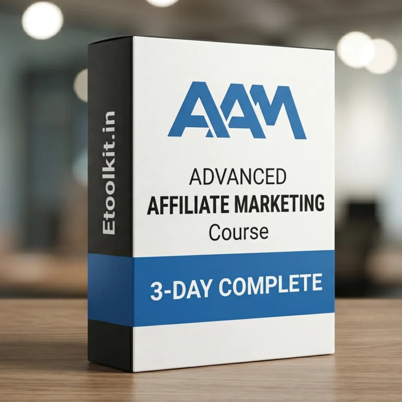 Advanced Affiliate Marketing Course