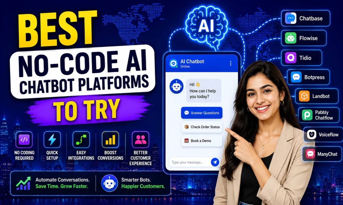 Best No-Code AI Chatbot Platforms to Try