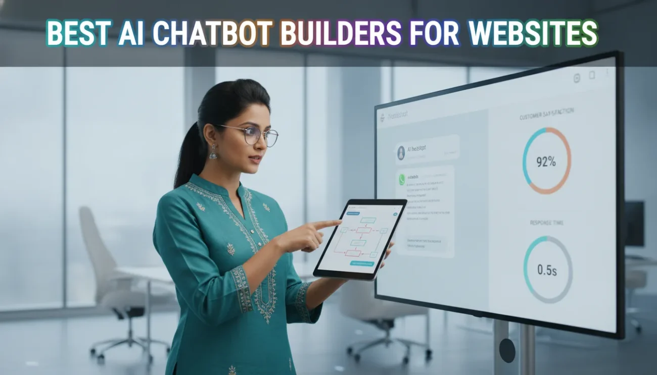 best AI chatbot builders for websites — AI tool review
