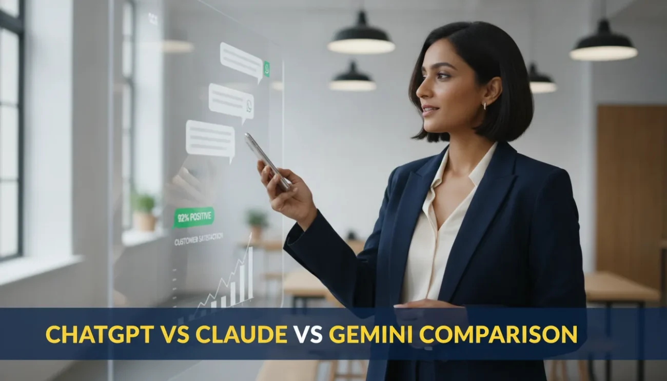 ChatGPT vs Claude vs Gemini comparison — AI tool review