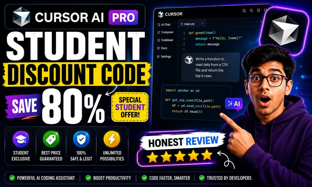Cursor AI Pro Student Discount Code