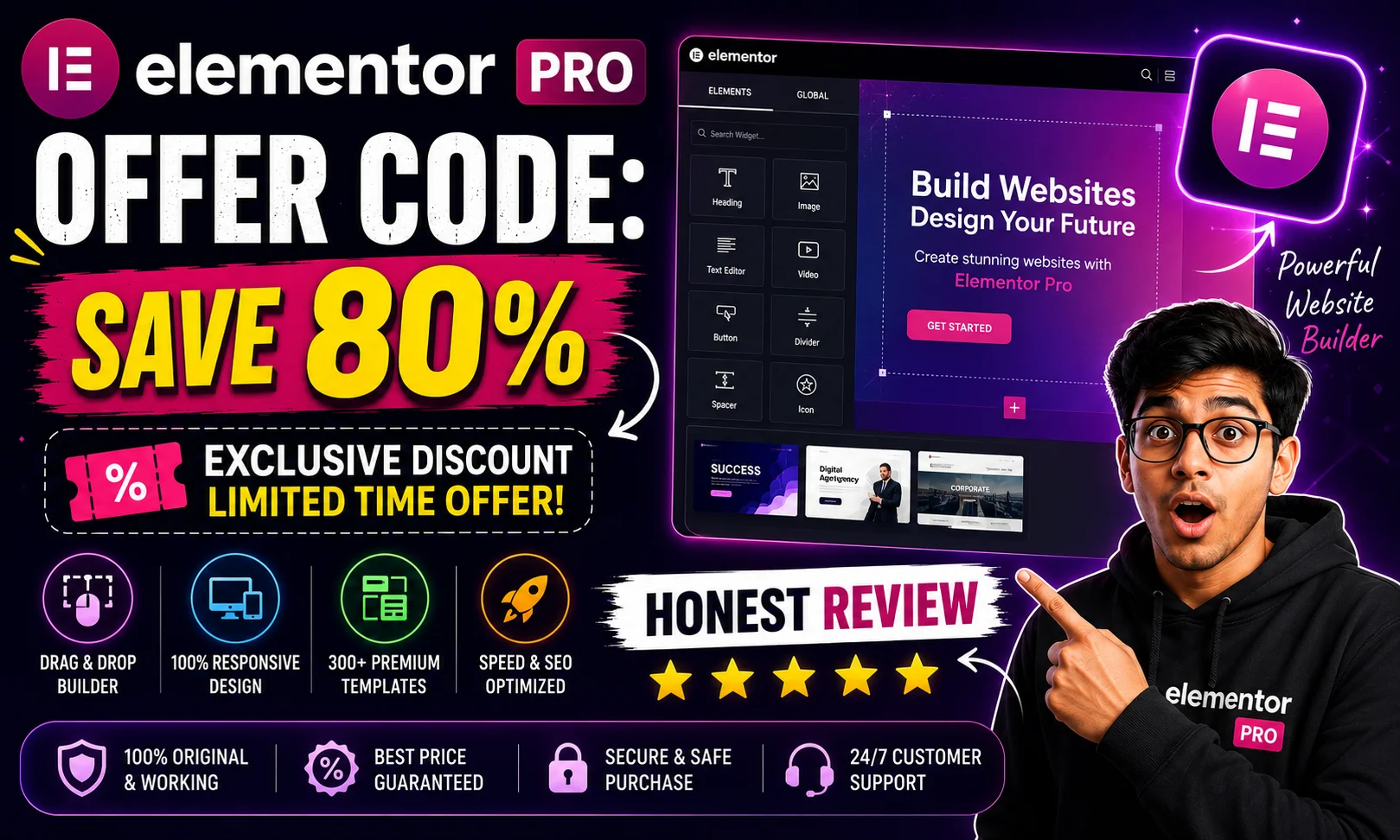 Elementor Pro Offer Code