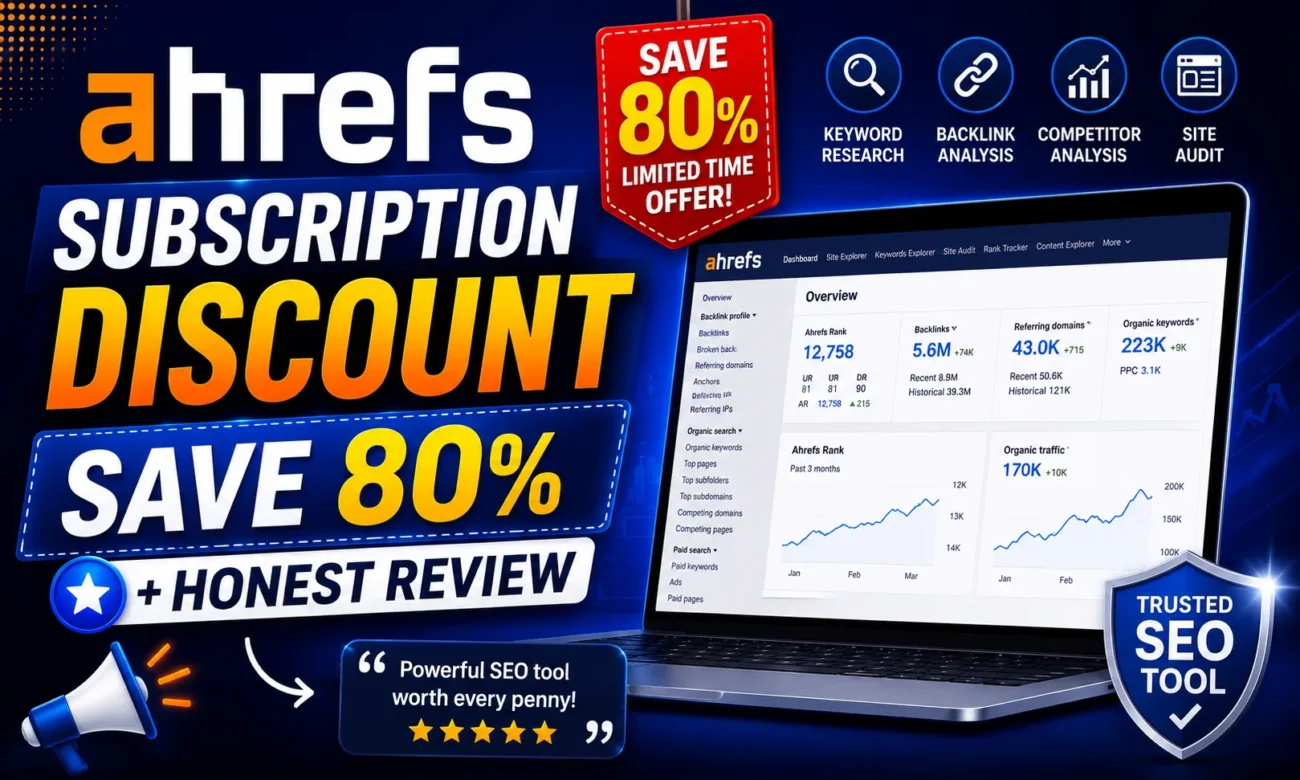 Ahrefs Subscription Discount