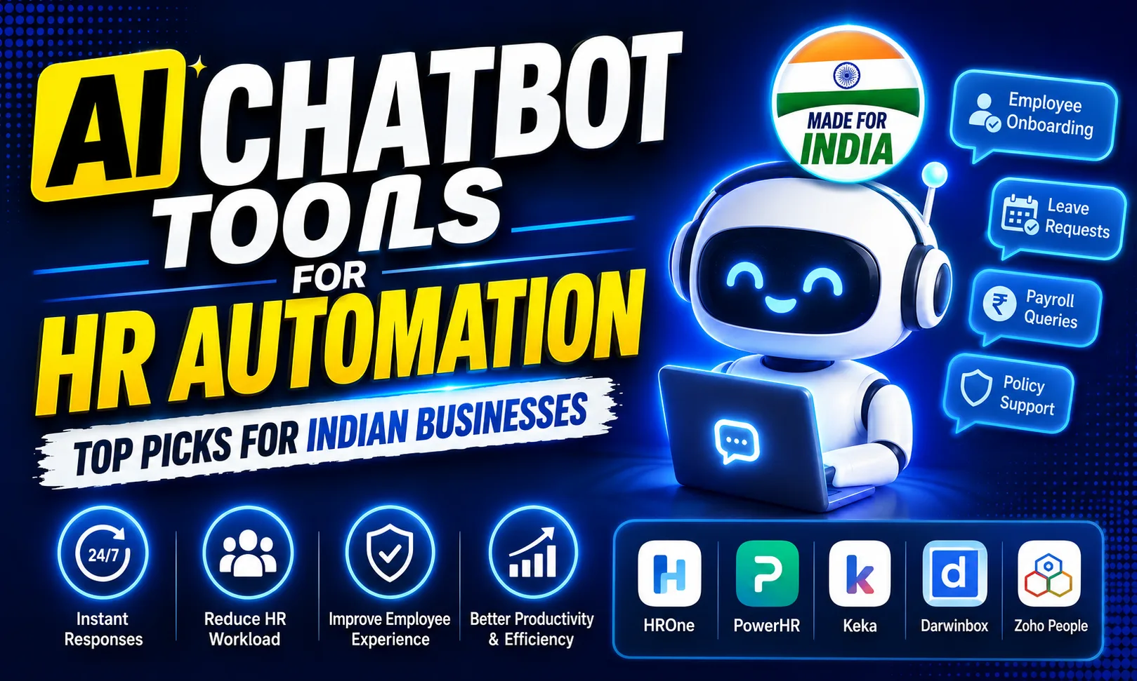 AI Chatbot Tools for HR Automation