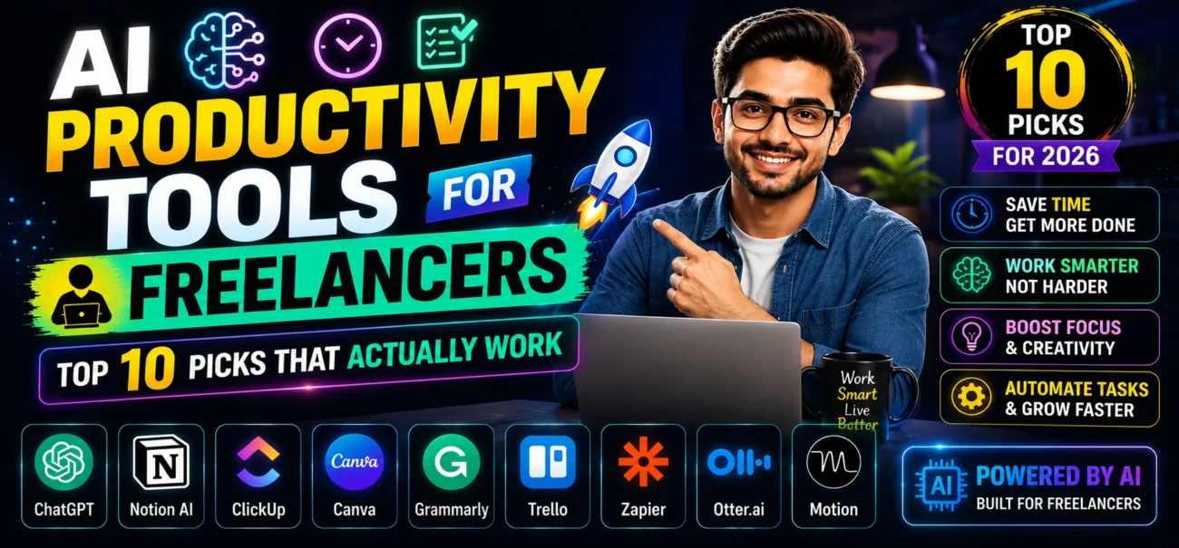 AI Productivity Tools for Freelancers — Top 10 Picks That Actually Work