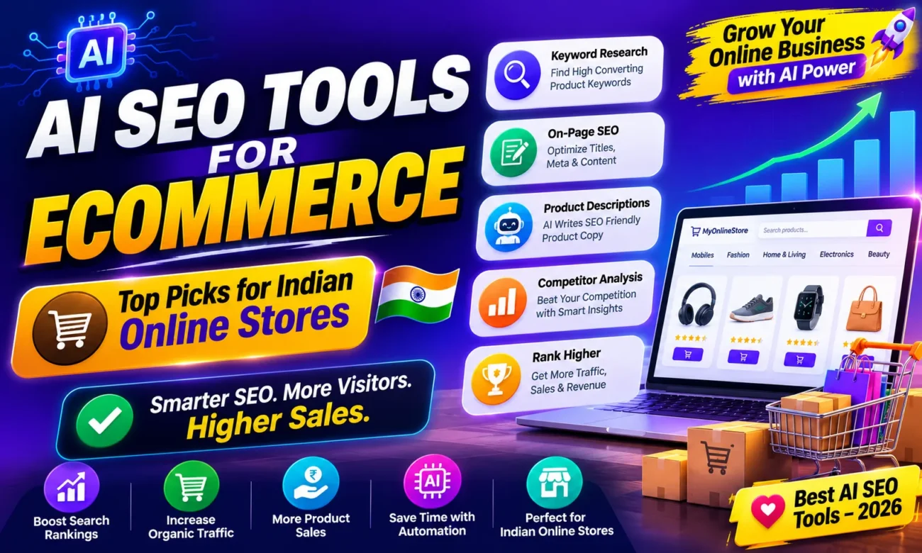 AI SEO Tools for Ecommerce— Top Picks for Indian Online Stores
