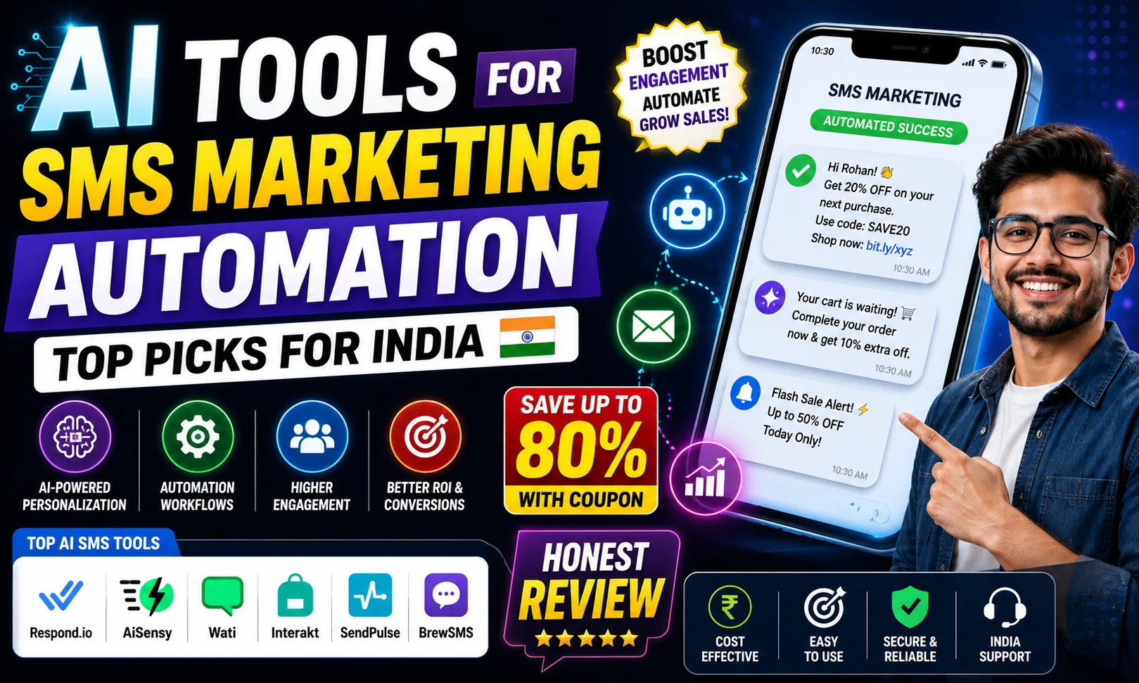 AI Tools for SMS Marketing Automation