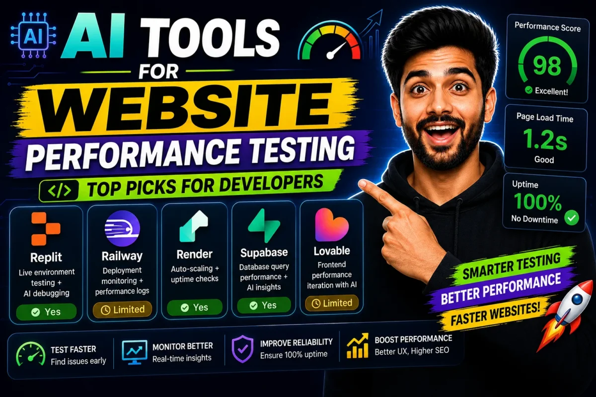 AI Tools for Website Performance Testing— Top Picks for Developers