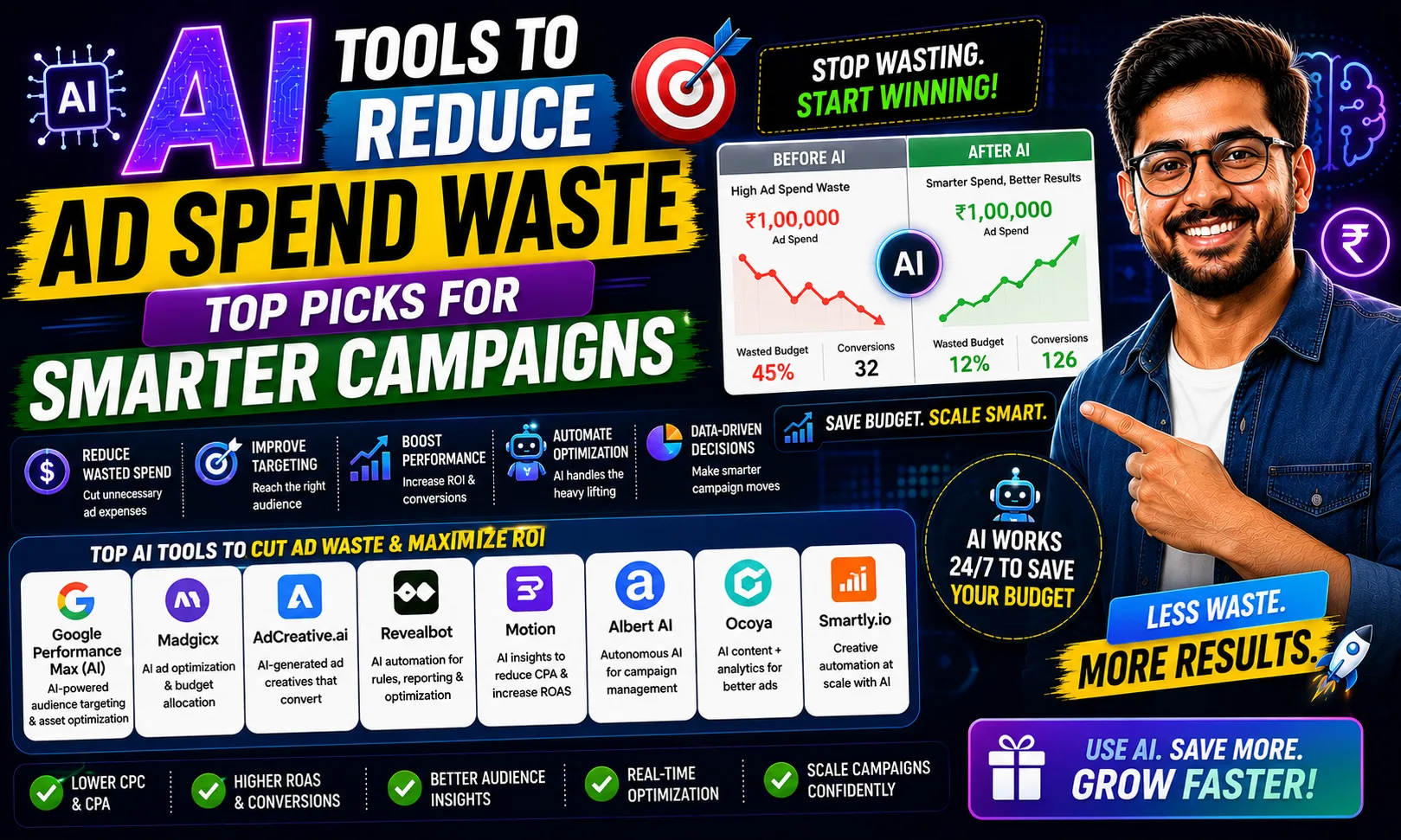 AI Tools to Reduce Ad Spend Waste
