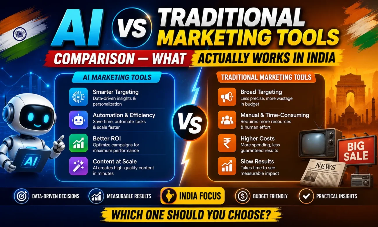 AI vs Traditional Marketing Tools Comparison
