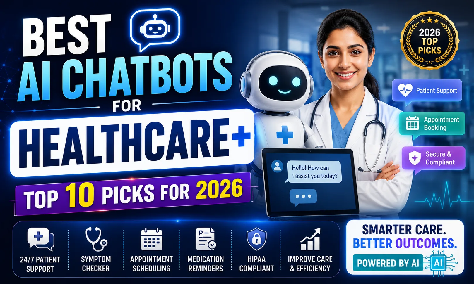 Best AI Chatbots for Healthcare