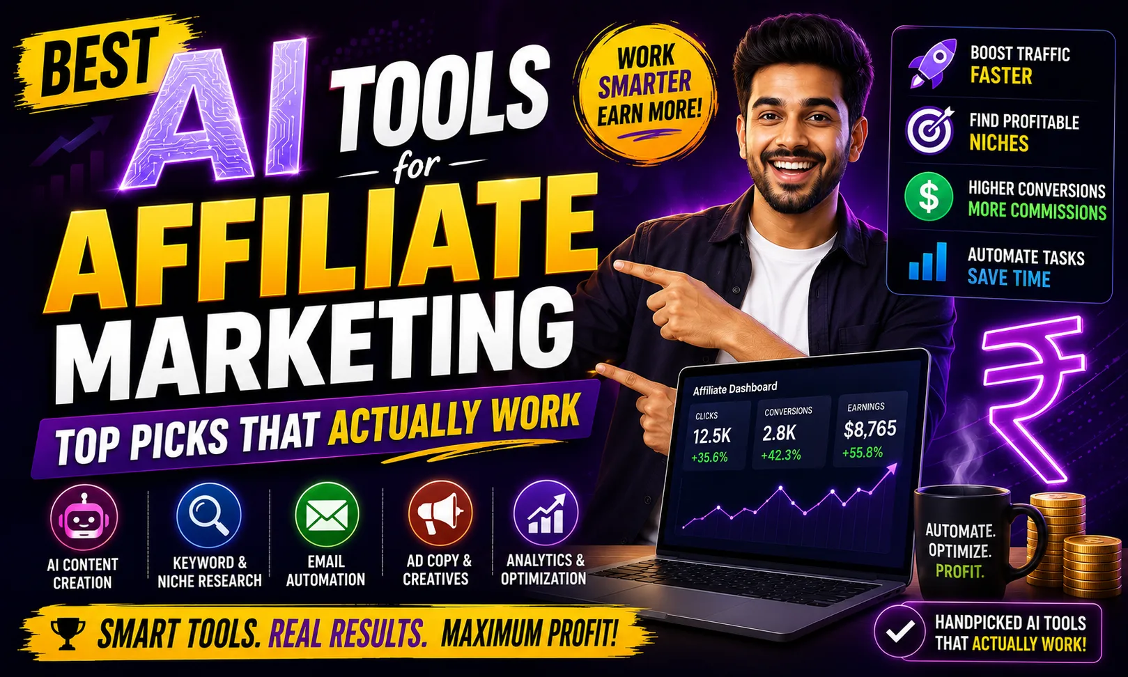 Best AI Tools for Affiliate Marketing