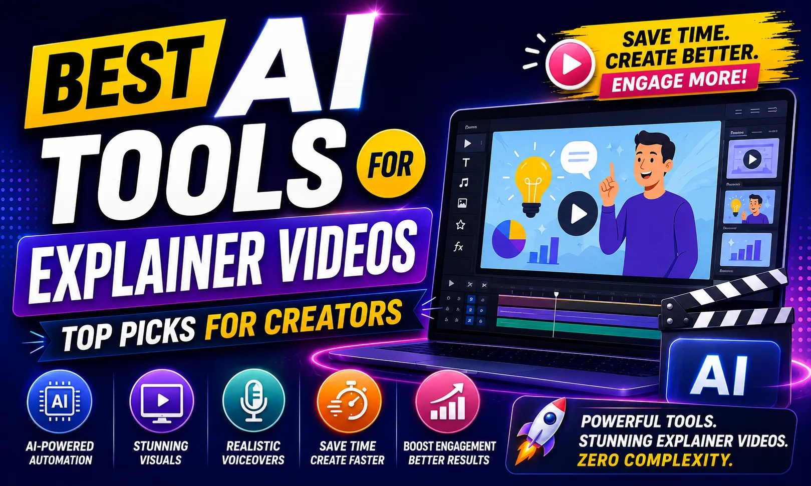Best AI Tools for Explainer Videos