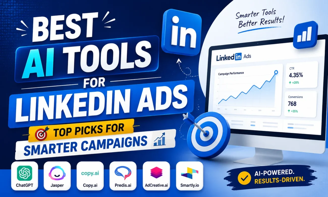 Best AI Tools for LinkedIn Ads— Top Picks for Smarter Campaigns