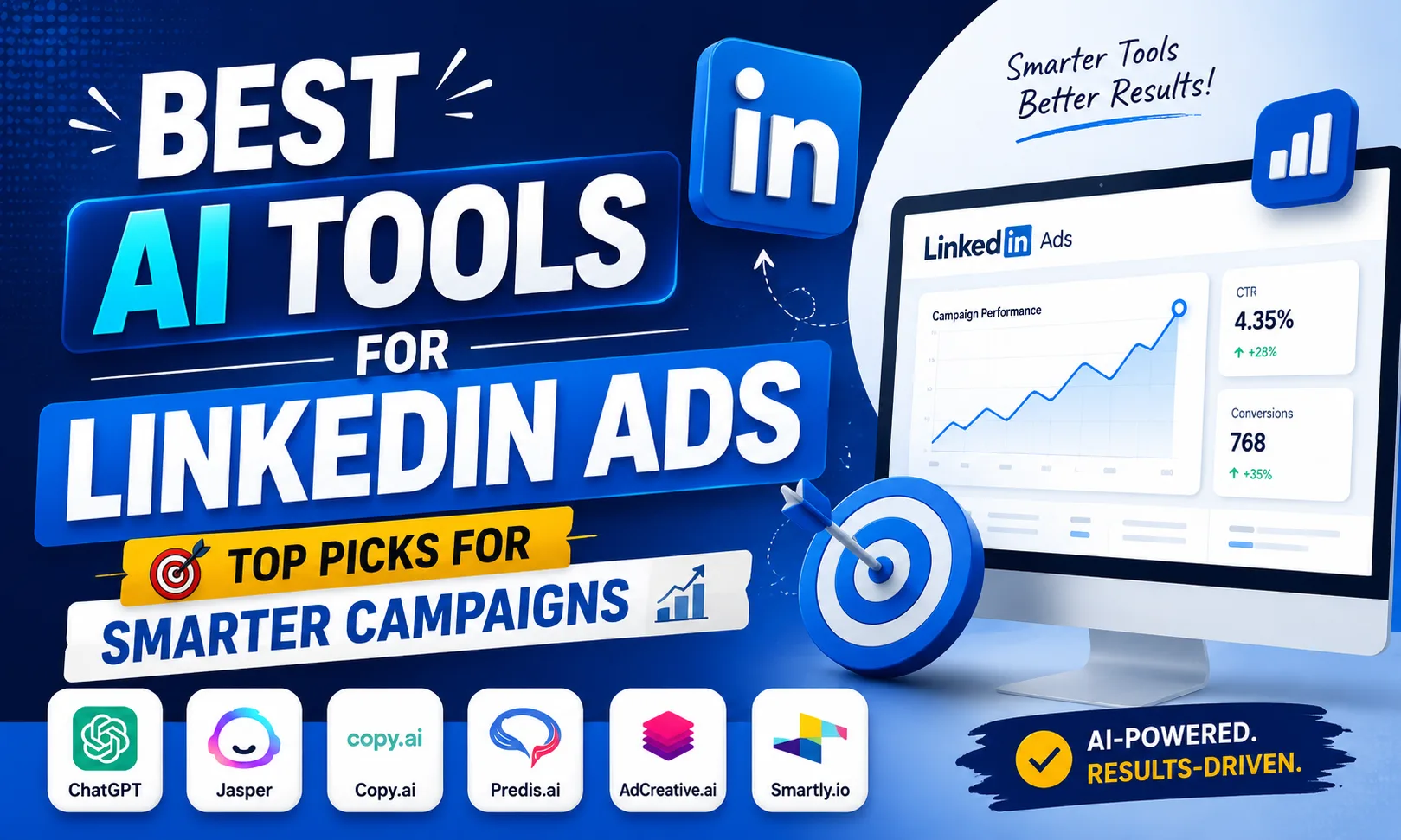 Best AI Tools for LinkedIn Ads— Top Picks for Smarter Campaigns