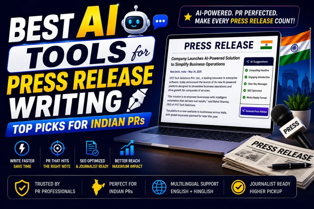 Best AI Tools for Press Release Writing