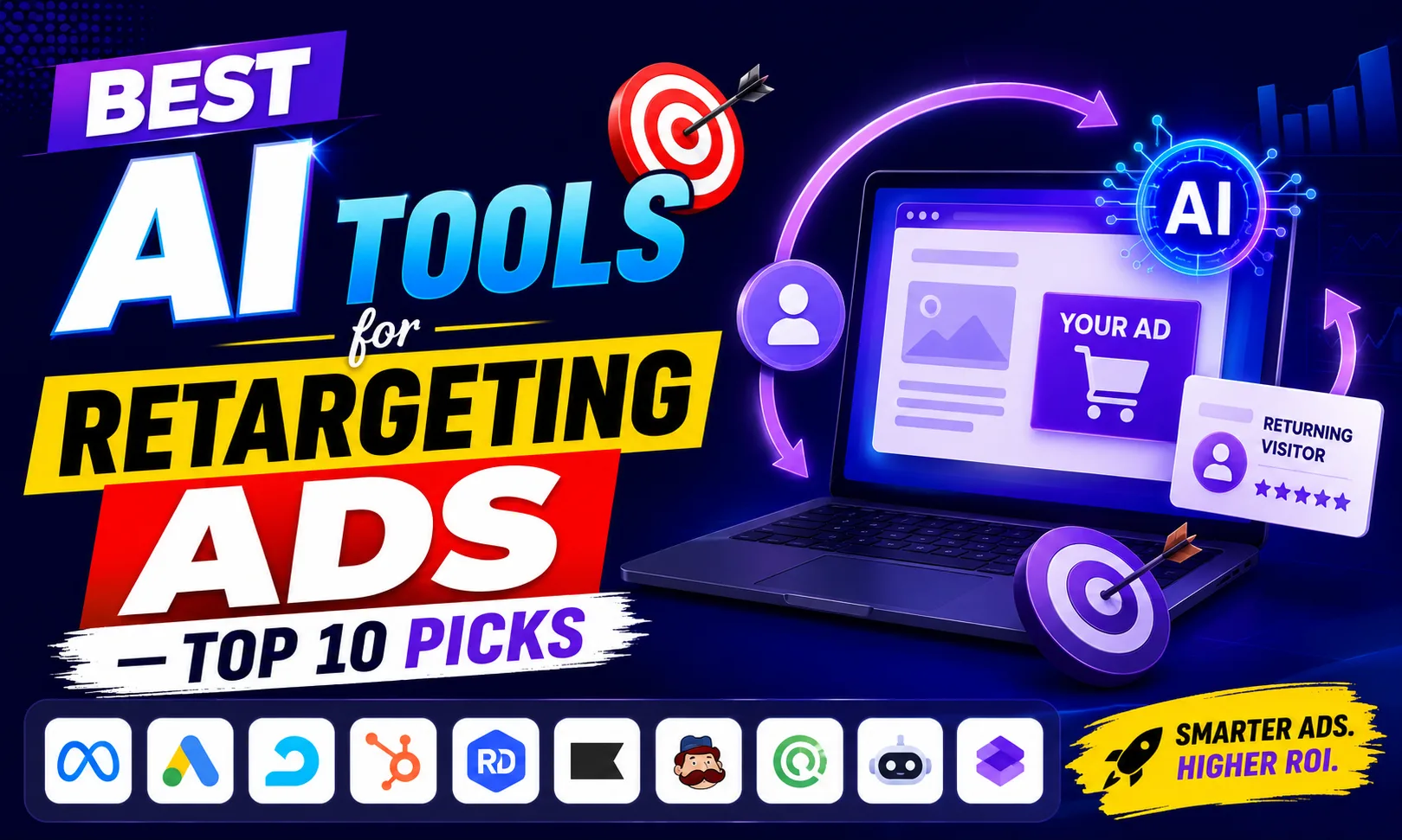Best AI Tools for Retargeting Ads — Top 10 Picks