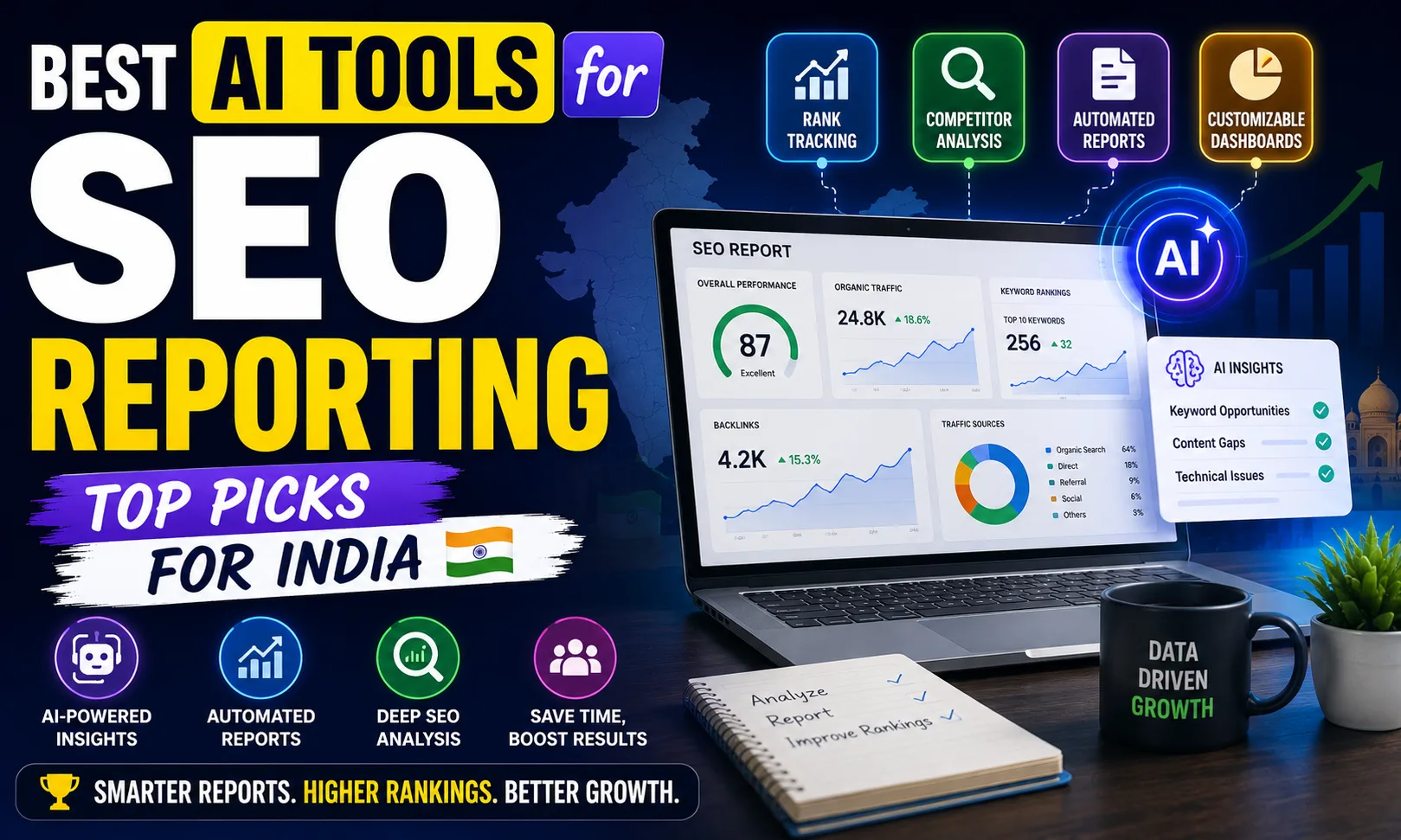 Best AI Tools for SEO Reporting