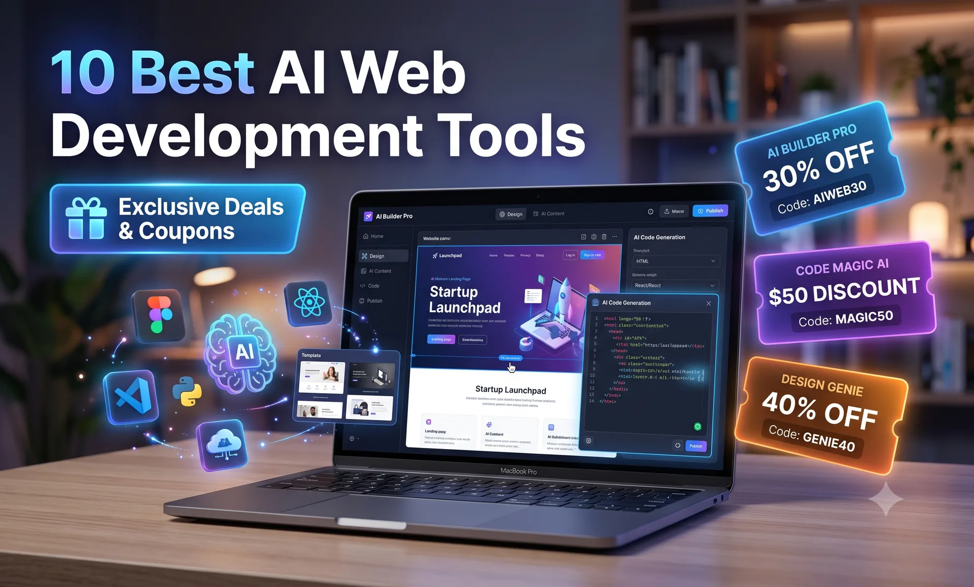 Best AI Web Development Tool Promo Code