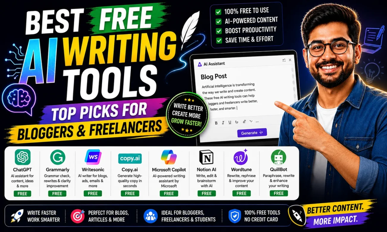 Best Free AI Writing Tools