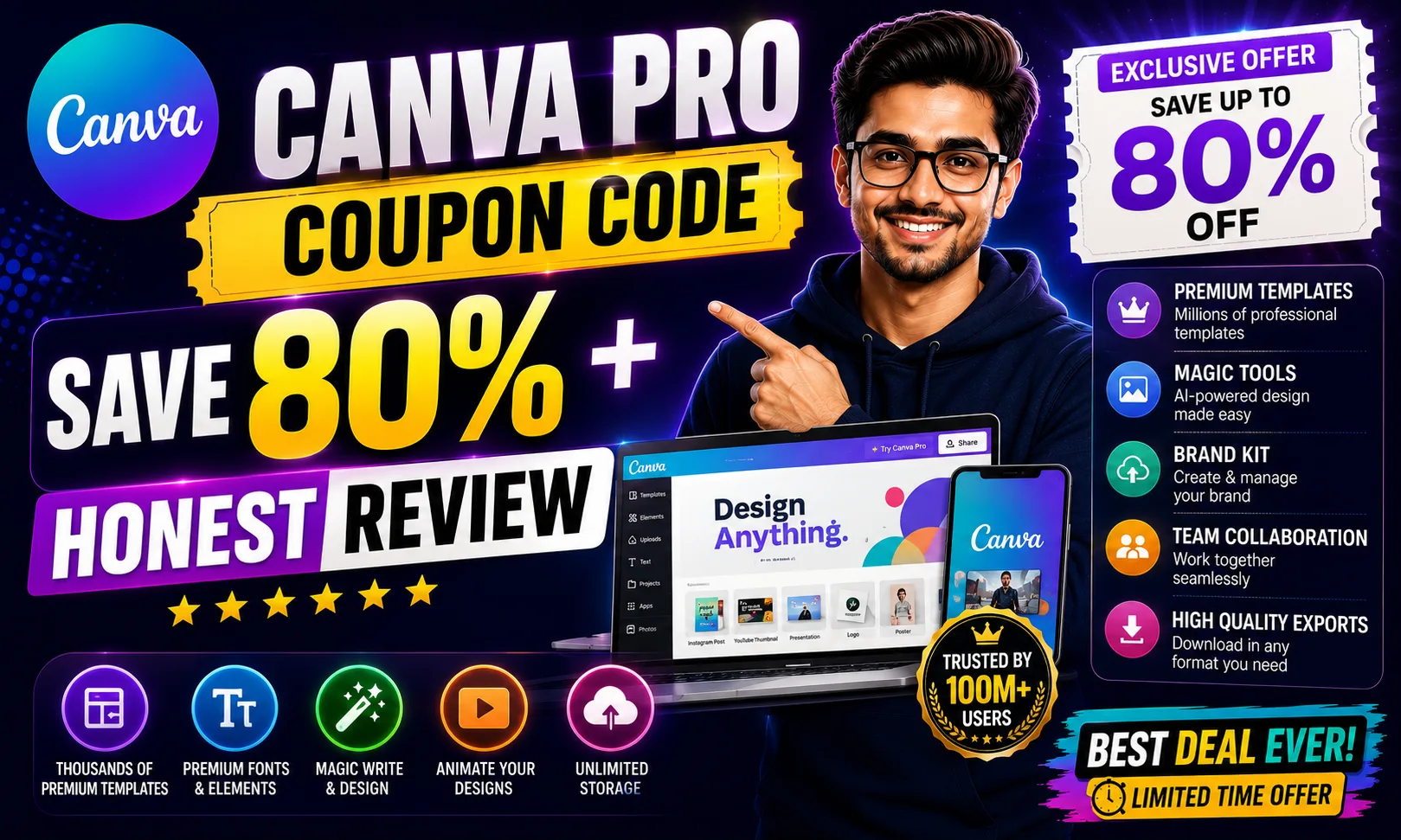 Canva Pro Coupon Code
