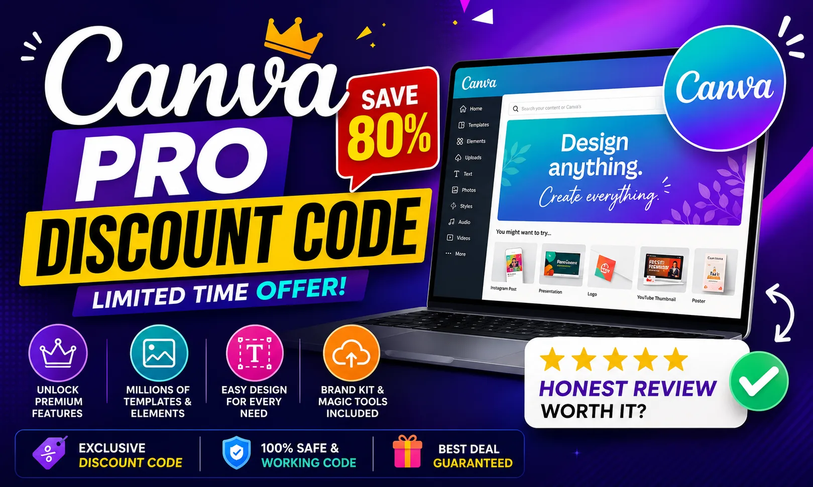 Canva Pro Discount Code