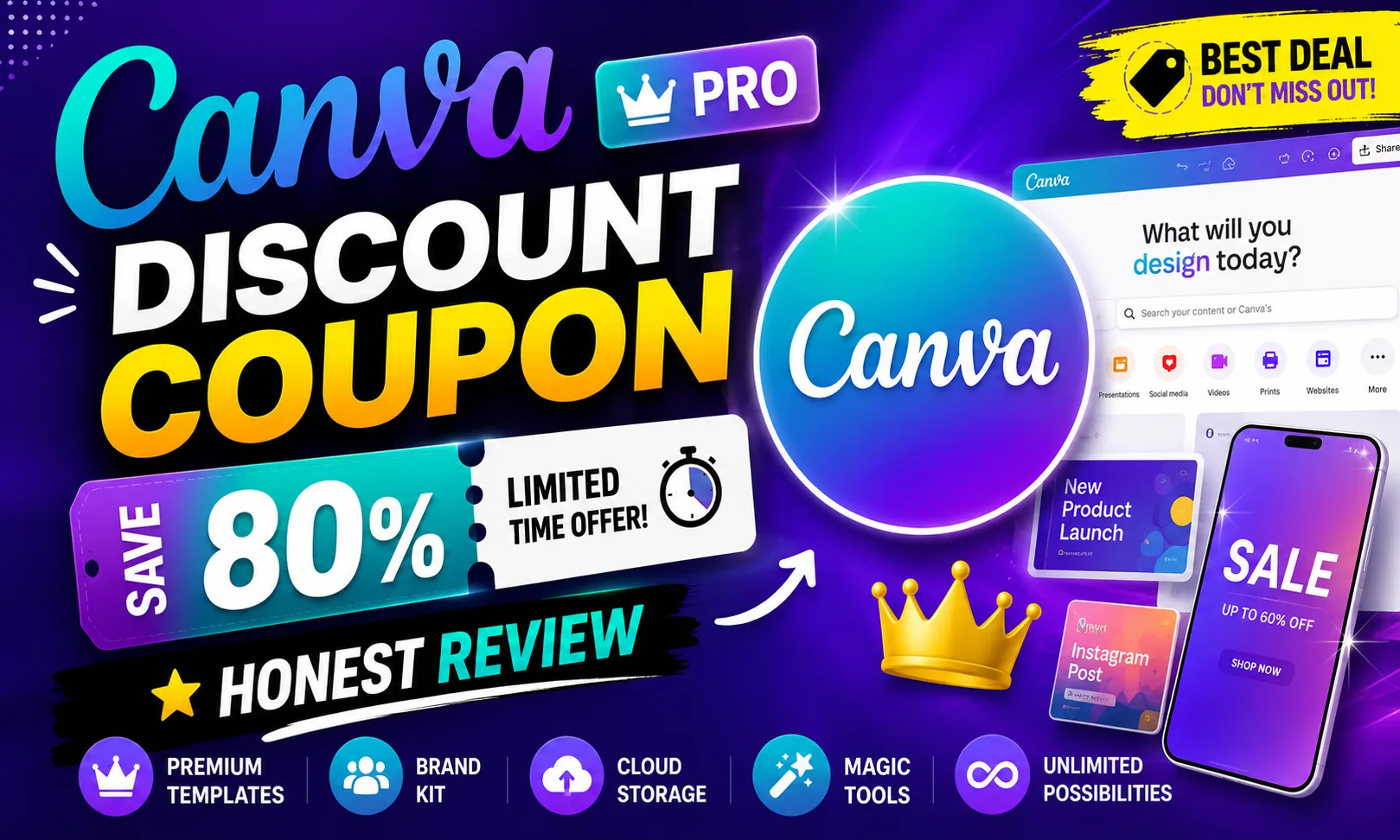 Canva Pro Discount Coupon