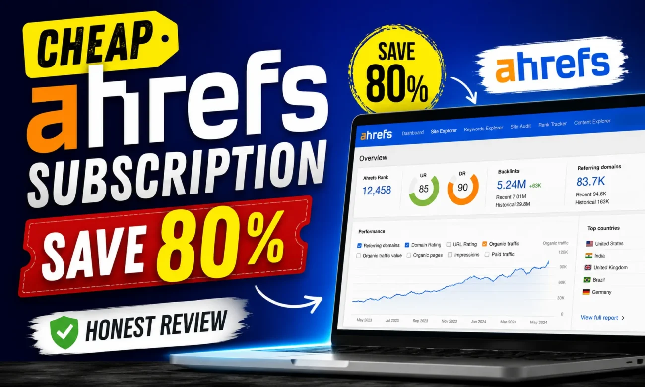 Cheap Ahrefs Subscription
