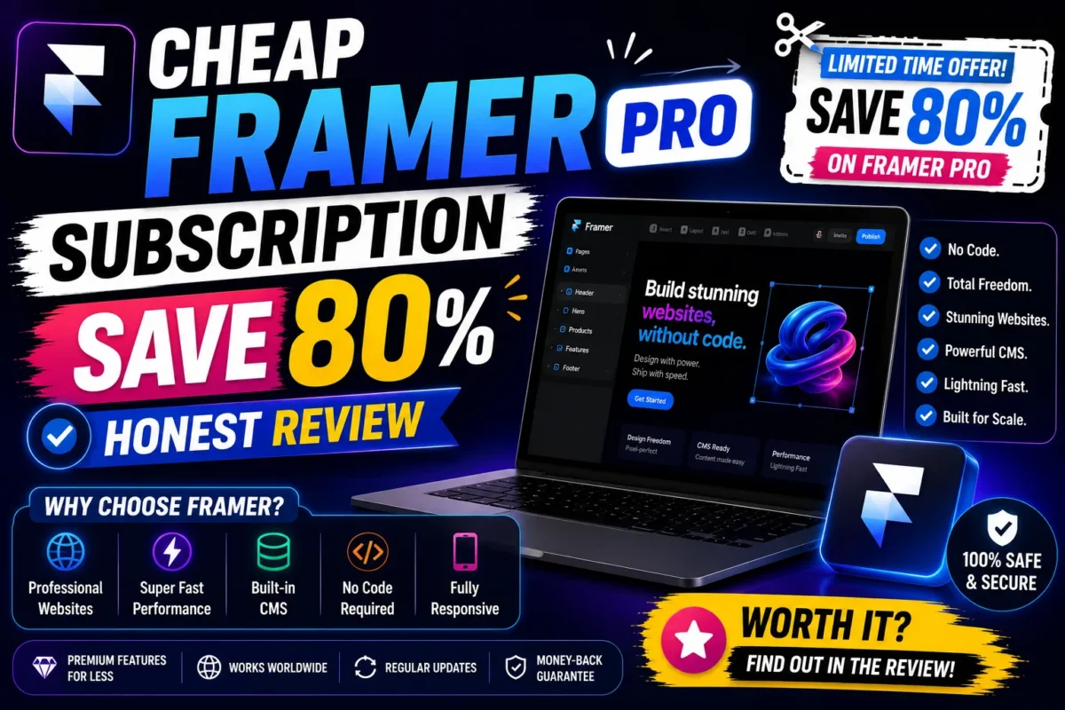 Cheap Framer Pro Subscription
