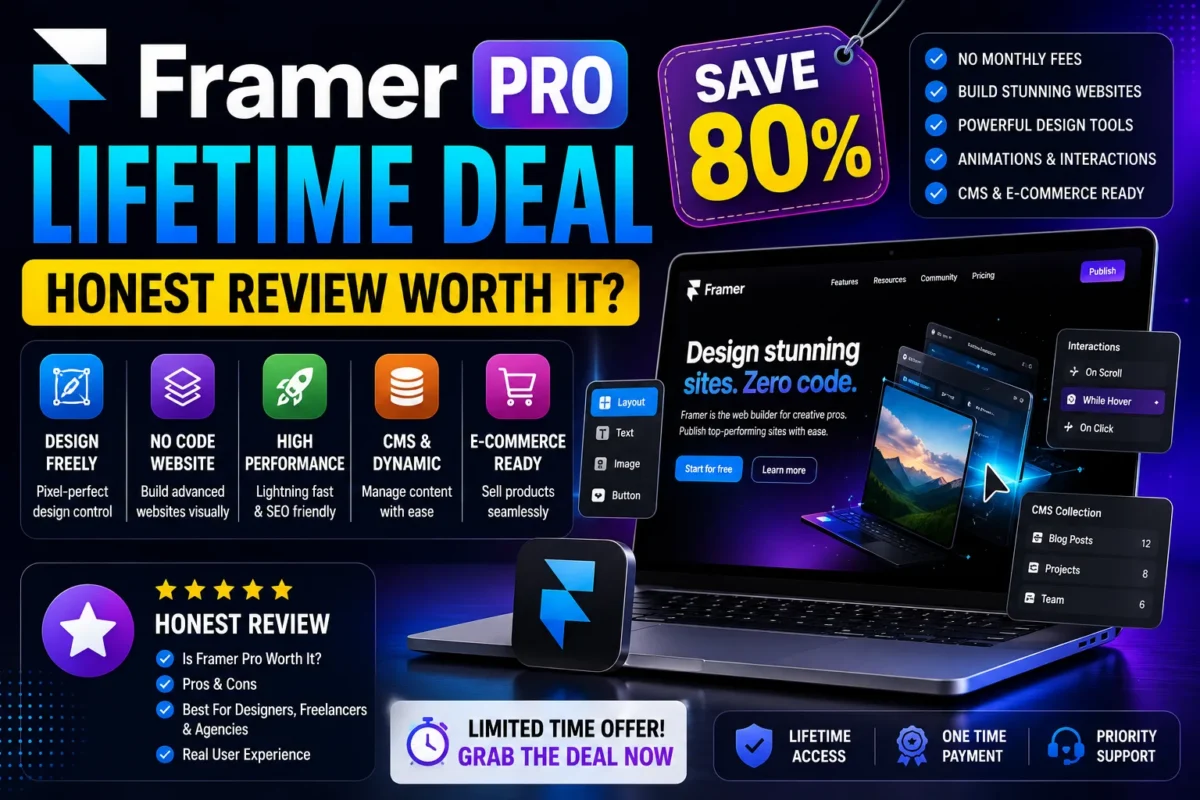 Framer Pro Lifetime Deal