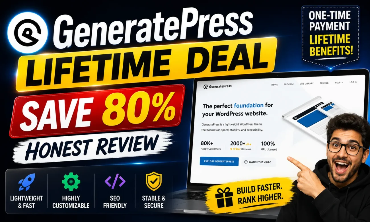 GeneratePress Lifetime Deal
