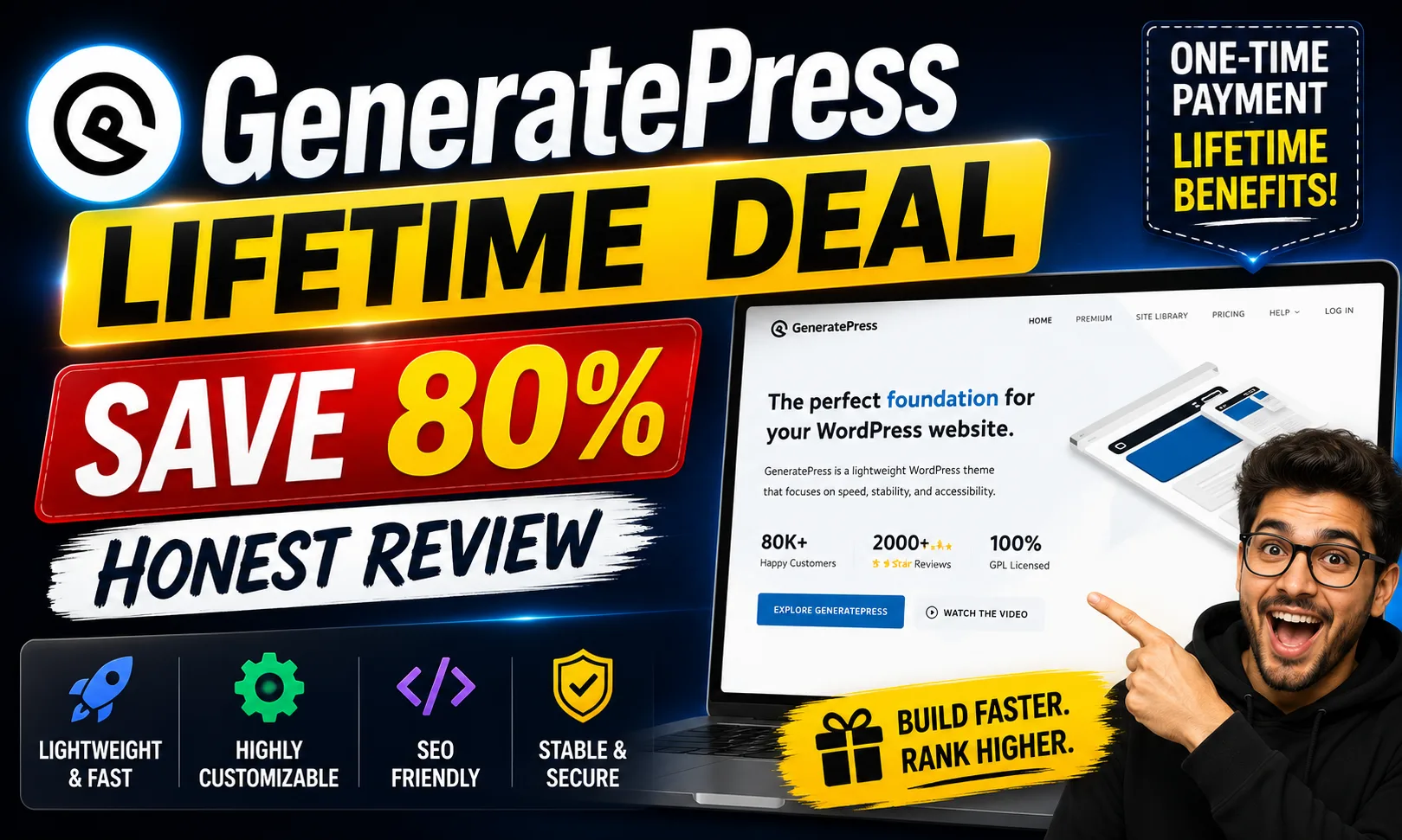 GeneratePress Lifetime Deal