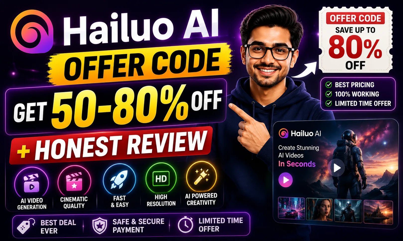 Hailuo AI Offer Code