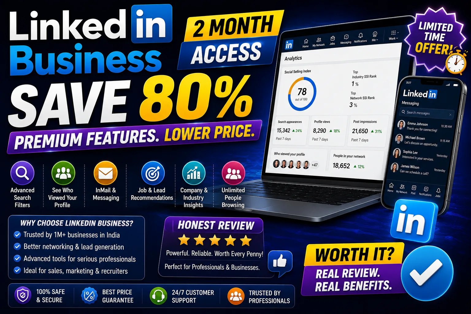 LinkedIn Business 2 Month Discount Code