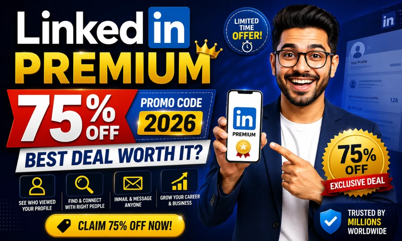 LinkedIn Premium 75% Off Promo Code 2026
