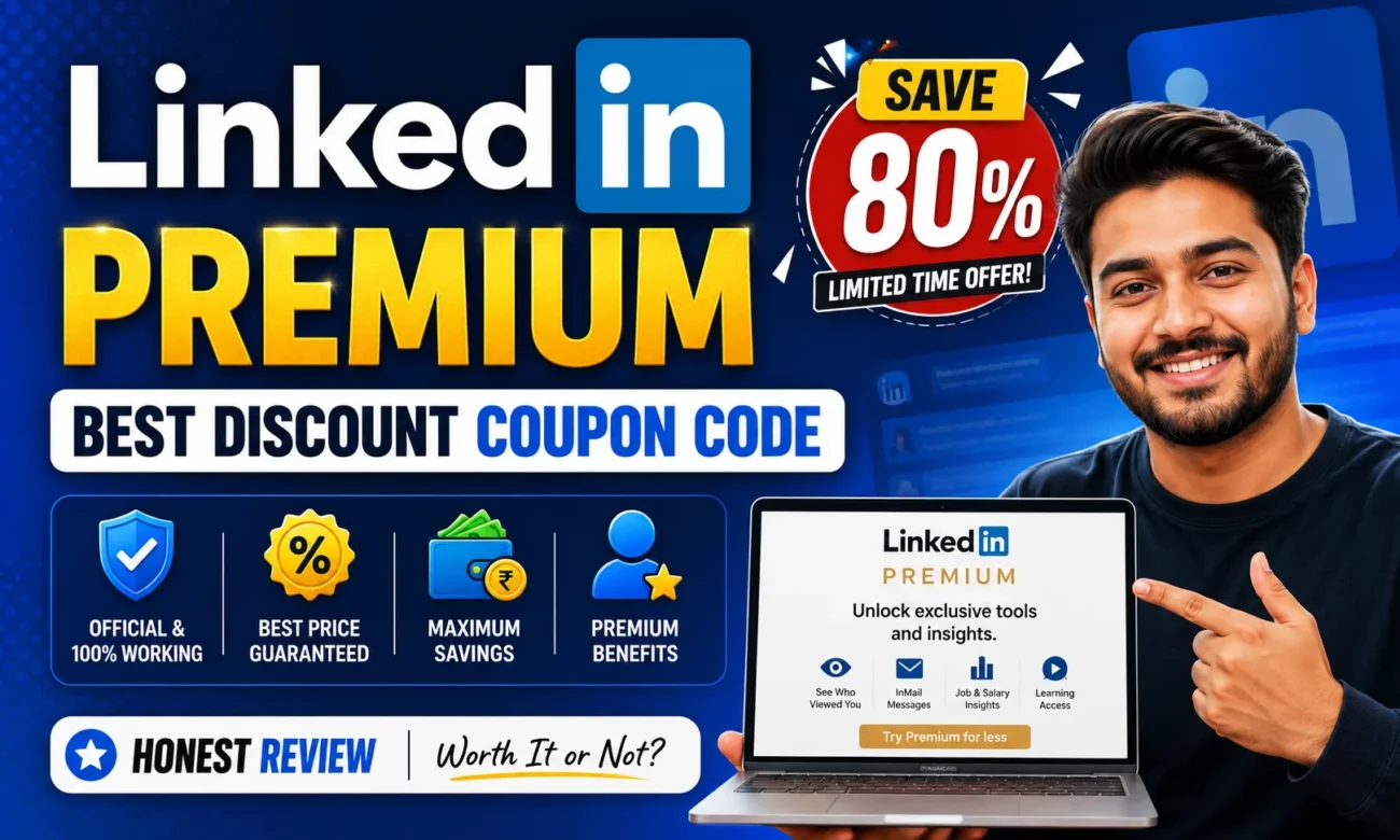 LinkedIn Premium Best Discount Coupon Code