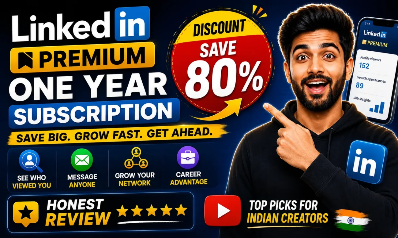 LinkedIn Premium One Year Subscription Discount