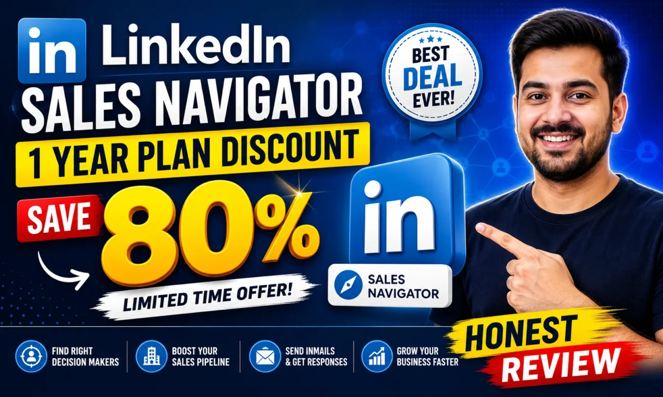 LinkedIn Sales Navigator 1 Year Plan Discount
