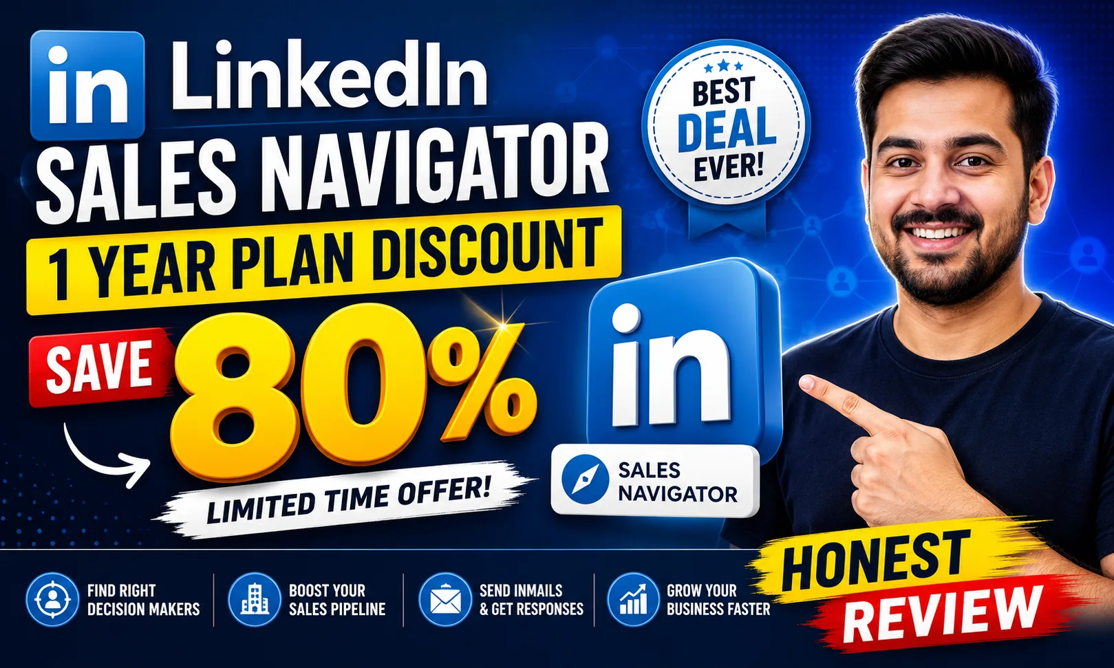 LinkedIn Sales Navigator 1 Year Plan Discount